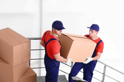 House removalists helping with a local Brent home move