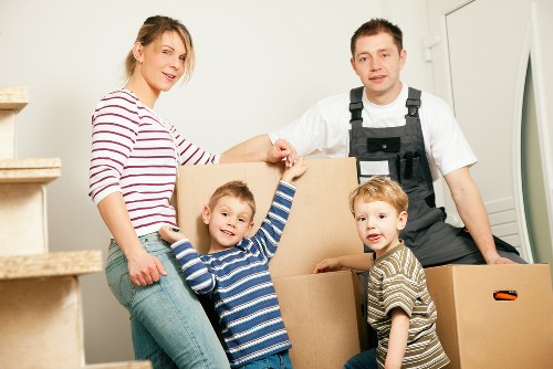Organised packing of office items for a local Brent business relocation