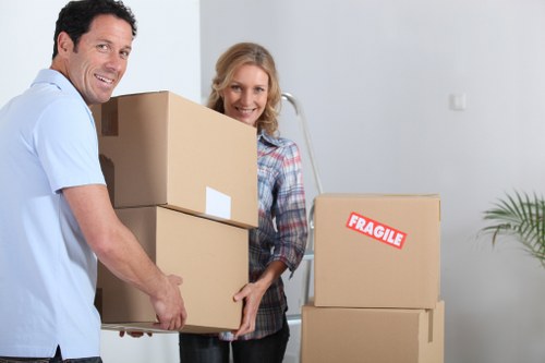 Brent man and van transporting furniture across the borough