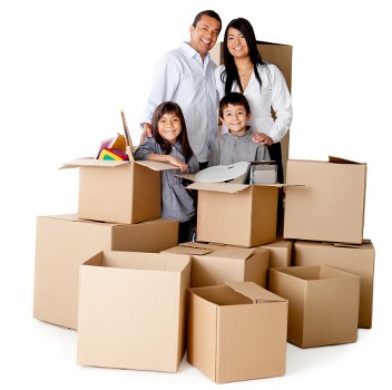 Preparing household items for a move in Brent